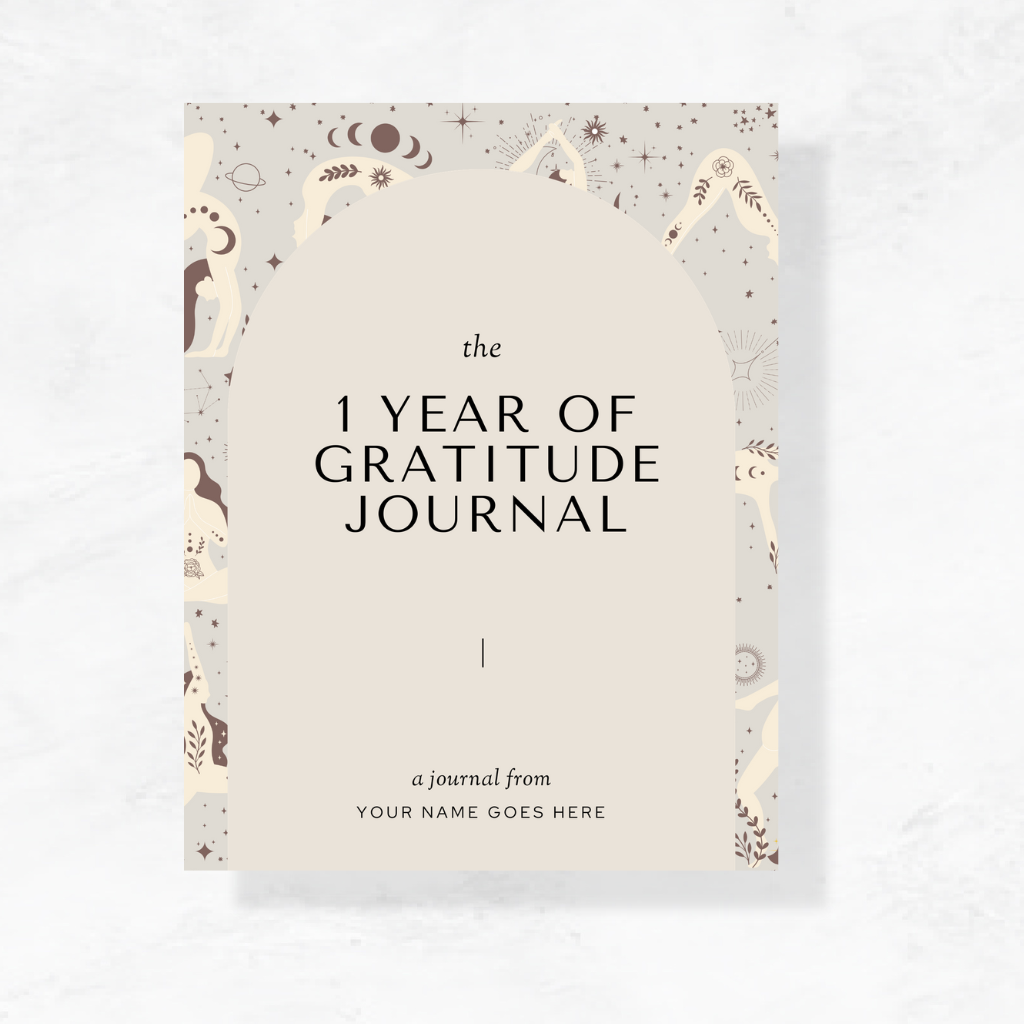 1 Year Of Gratitude Journal